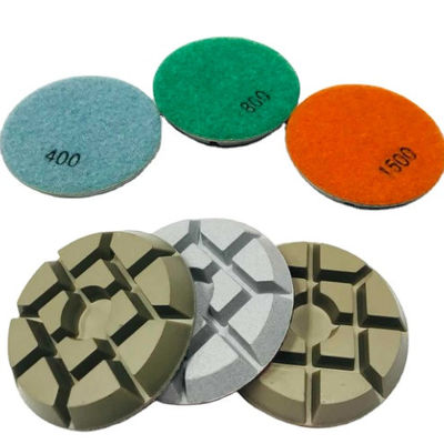 Diamond Polishing Pads For Concrete asciutto a 3 pollici