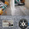 PCD rotella di tazza di rettifica per rimuovere la colla epossidica, la vernice mastica e il rivestimento della superficie del pavimento in cemento