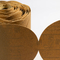 Cuscinetto a 6,4 pollici del disco della carta vetrata di PSA dell'ossido di alluminio dell'oro per legno automobilistico