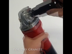 Introduzione delle punte a corona diamantata a brasatura sottovuoto