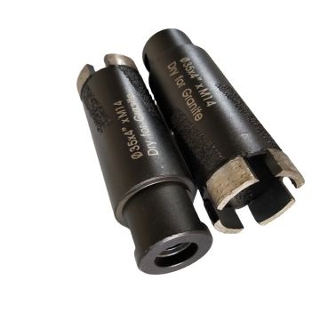 Pezzi di carotiere asciutti del diamante dello SGS OD 35mm con la brasatura dei Rohi per granito