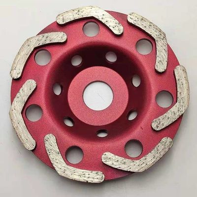 125mm Swirly Turbo L Diamond Cup Grinding Wheel For Mansary concreto