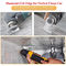 3 Pcs Oscillating Multi Tool Diamond Grout Removal Blades per la rimozione di grumi