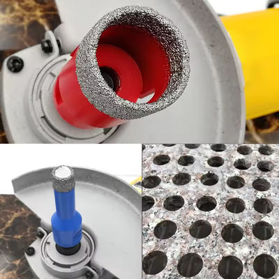 5-180mm Corone di diamanti brasate a vuoto Core Drill Bit Hole Saw Diamond Hole Cutter per piastrelle di porcellana di marmo