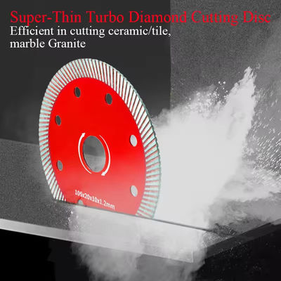 105/110/125 mm Strumenti per il taglio di granito di piastrelle Dischi di taglio di marmo Sottile pressatura sinterizzata Turbo Wave Lame di seghe di diamante