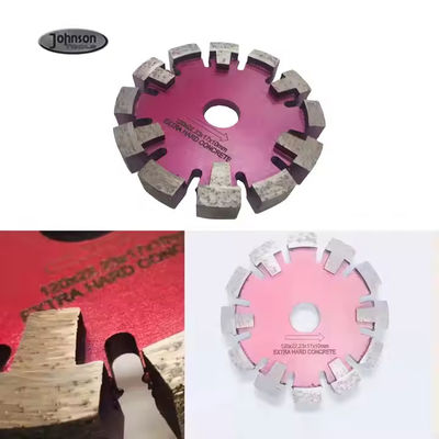 125mm Piano Laser Saldato Diamante 17mm Spessore Segmento Piano Disco di scanalatura Tuck Point Saw Blade