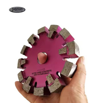 125mm Piano Laser Saldato Diamante 17mm Spessore Segmento Piano Disco di scanalatura Tuck Point Saw Blade