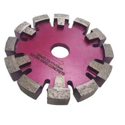125mm Piano Laser Saldato Diamante 17mm Spessore Segmento Piano Disco di scanalatura Tuck Point Saw Blade