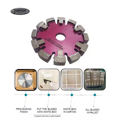 125mm Piano Laser Saldato Diamante 17mm Spessore Segmento Piano Disco di scanalatura Tuck Point Saw Blade