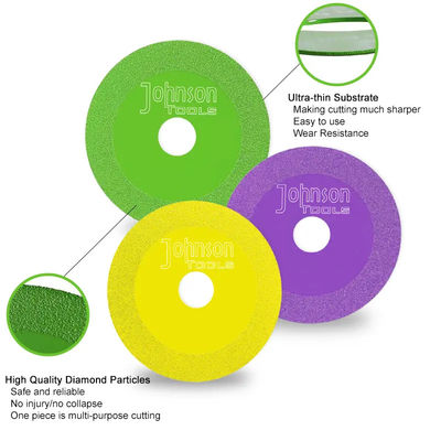 Disco De Corte Para De Vidrio 4 pollici seghe di taglio di vetro a diamante Barda Para Cortar Disco di porcellana ceramica per vetro ceramica