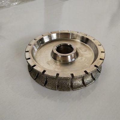 Roti di rettifica a profilo di diamanti elettroplatabili ad alta efficienza da 140 mm