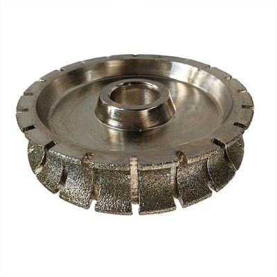 Roti di rettifica a profilo di diamanti elettroplatabili ad alta efficienza da 140 mm
