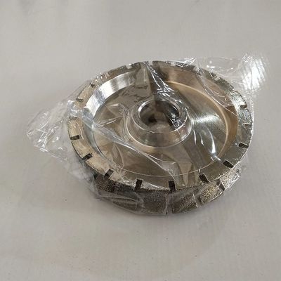 Roti di rettifica a profilo di diamanti elettroplatabili ad alta efficienza da 140 mm
