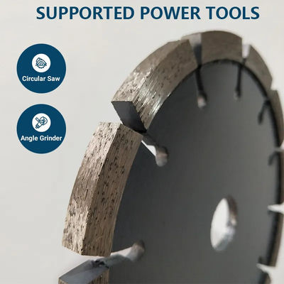 4-1/2" Tuck Point Crack Chaser Grout Repair Diamond Saw Blade per il calcestruzzo verde, muratura, mattoni, taglio di pietra