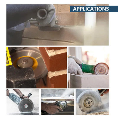 4-1/2" Tuck Point Crack Chaser Grout Repair Diamond Saw Blade per il calcestruzzo verde, muratura, mattoni, taglio di pietra