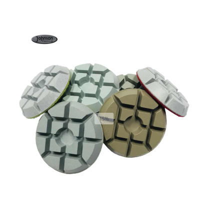 50 sabbia 3" granito Diamond Sanding Pads concreto che elimina i graffi