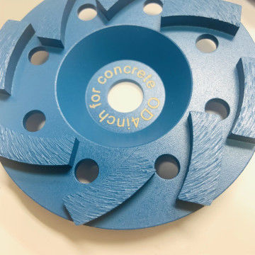La macinazione professionale del diamante foggia la ruota della tazza del diamante per calcestruzzo stridente 100mm