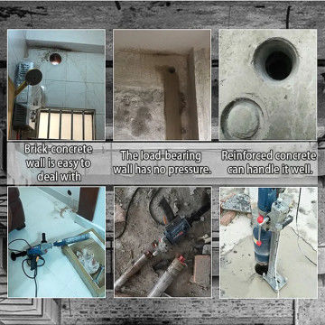 Foro 100mm Diamond Core Drill Bit del giro del cemento armato