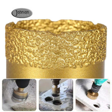 M14 4pcs 72MM ha mescolato la vibrazione zero a secco dei pezzi di carotiere della porcellana
