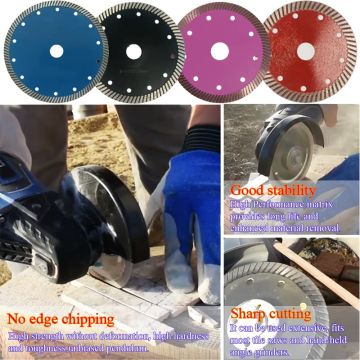 L'OEM ha accettato le lame di taglio di pietra del diamante per il taglio marmo/del granito