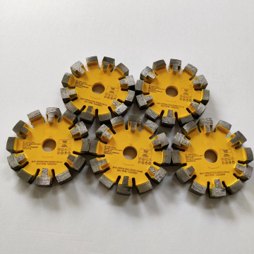 lama del punto di pieghettatura di 160mm per il taglio del calcestruzzo, calcestruzzo duro, calcestruzzo molle con i denti di protezione