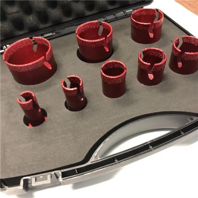 Scatola di alluminio 72mm M14 Diamond Core Drill Bits