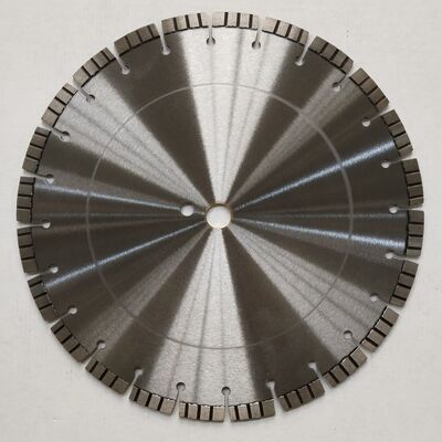 lama di Turbo del diamante di 350mm con buona acutezza per il taglio del cemento armato