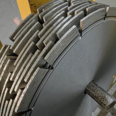 24" lama silenziosa saldata laser per il taglio del mattone nessuna scheggia con la vita lunga