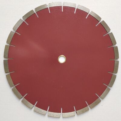 lama saldata laser di 350mm con il centro silenzioso per i mattoni infornati duri dell'argilla