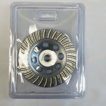 Peso leggero 100-180 mm Turbo Concreto Macinatore con nucleo di alluminio