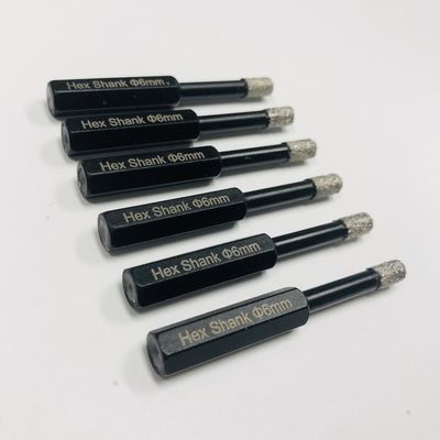 Seghe per fori di piastrelle 6 mm con scaffale esessuale e fori di core di diamanti per porcellana
