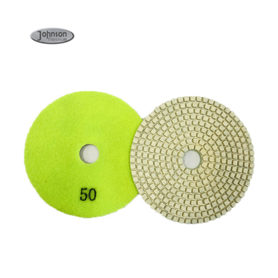 100mm 5" bagnato della pietra del granito tampone a cuscinetti per lucidare la varia dimensione