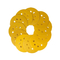 Legno orbitale giallo a 5 pollici del gancio di 8 fori e di Sander Diamond Pads For Car Paint del ciclo
