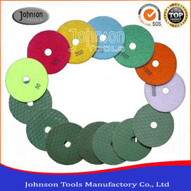 Granito bagnato a 4 pollici di Diamond Polishing Pads For Marble di 3 punti