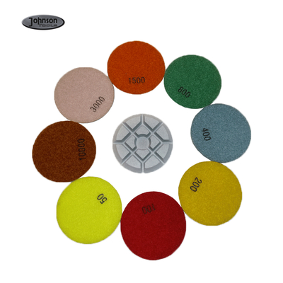 Pavimento a 4 pollici di Diamond Polishing Pads For Concrete della resina degli strumenti di Aggrassive Polihsing