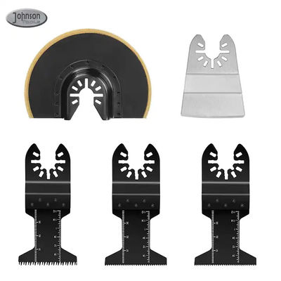 5 pezzi oscillatore utensili lame Kit per legno con chiodi taglio veloce legno taglio a filo e rigido raschiatore