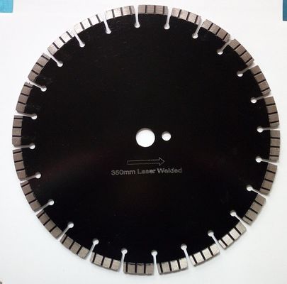 Un diamante di 14 laser le lame per sega con i segmenti di Turbo, per il taglio concreto, spessore di 3.2mm