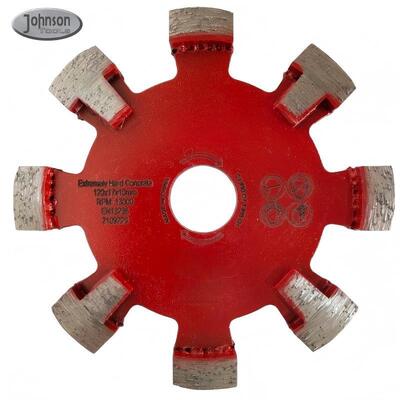 La lama leggera del punto di pieghettatura del diamante, punto di pieghettatura di 120mm la lama per sega con i denti della protezione per il sistema sotto il pavimento del calore