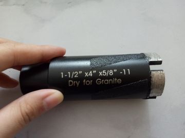 Pezzi di carotiere asciutti del diamante dello SGS OD 35mm con la brasatura dei Rohi per granito