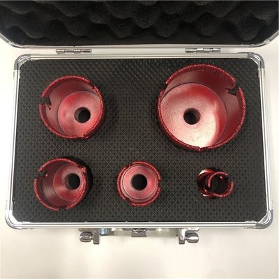 Scatola di alluminio 72mm M14 Diamond Core Drill Bits