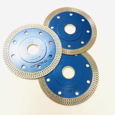 lama urgente calda delle mattonelle di 105mm Mesh Turbo Circular Saw Diamond