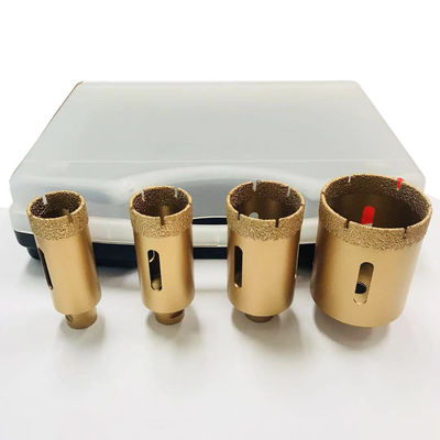 il vuoto di 4pcs M14 50mm ha brasato la scheggia di Diamond Tools Drill Bit Minimal