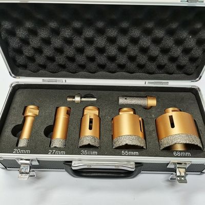 Il vuoto del pezzo di carotiere delle mattonelle del foro del giro M14 ha brasato
