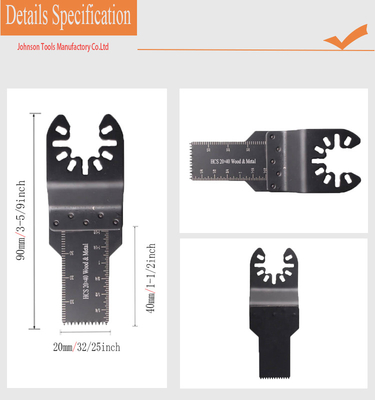 multi collegamento del rilascio rapido delle lame per sega di scopo di 20*40mm HCS