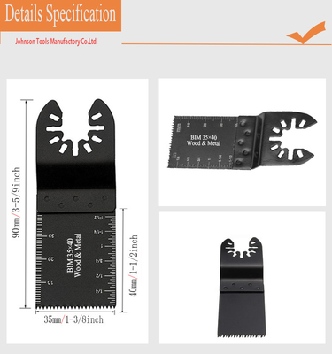 lame del rilascio rapido BIM di 45*40mm per legno e plastica con la scatola di plastica