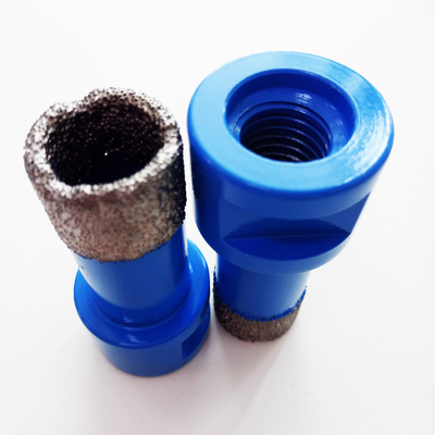 pezzo di carotiere brasato vuoto M14 di 20mm per le mattonelle con la manica di plastica