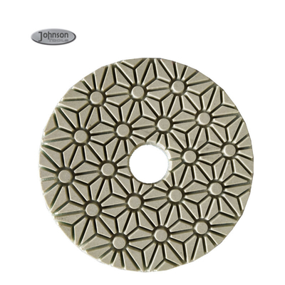 100mm 3 tamponi a cuscinetti per lucidare del granito di punto per le piastrelle di ceramica della porcellana